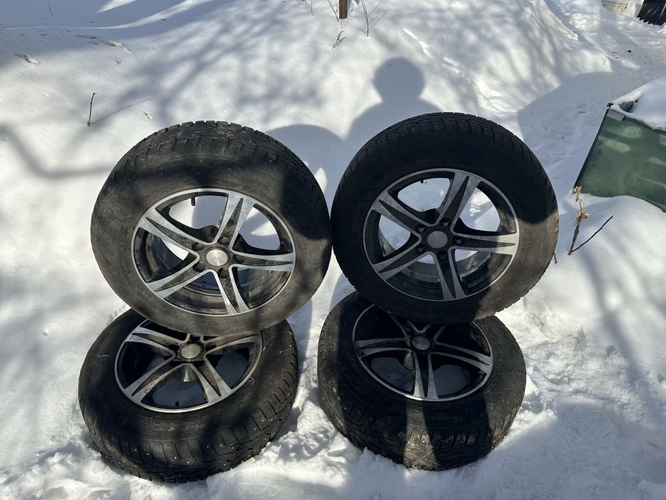 Зимние балоны с шинами