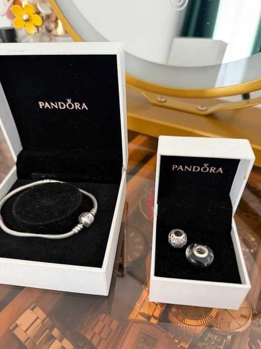 Bratara PANDORA + charm