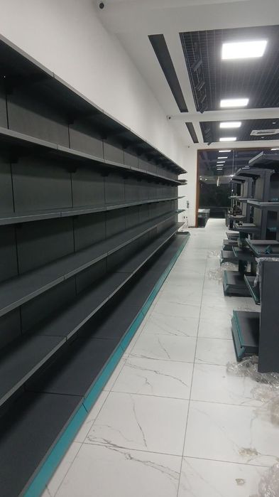 Стелаж полка Stelaj озик-овкат ва курилиш дуконлари учун стилаж stilaj