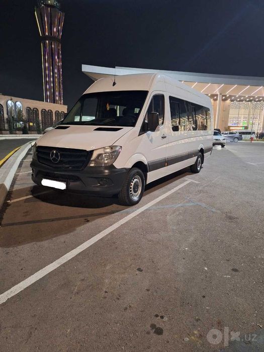 Oq Mercedes-Benz Sprinter haydovchi bilan | Transfer | Guruhli safarla