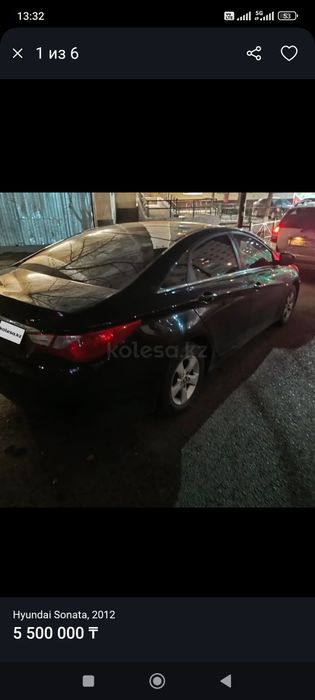 Автомобиль хундай соната