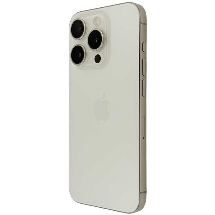 Magazin apple iPhone 15 pro 128gb white titanium excelent garantie
