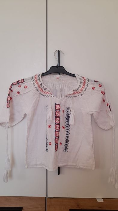 Costum cu motive populare/ camasa și fusta lunga