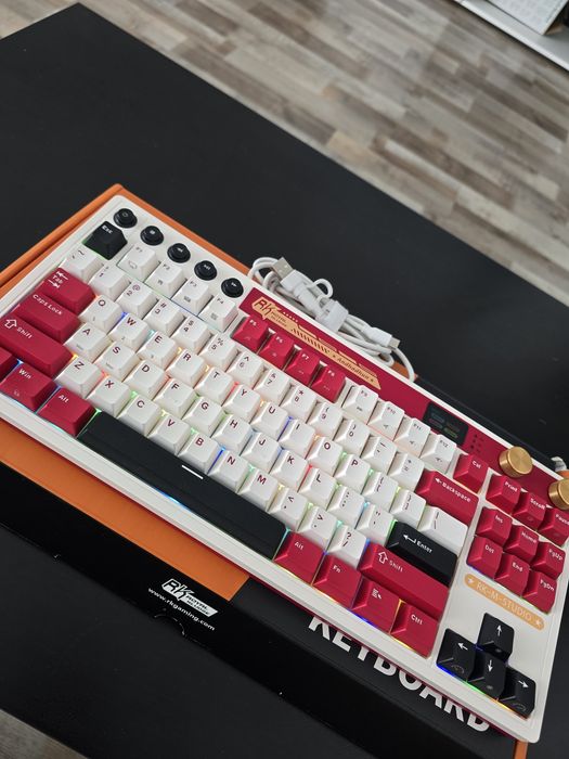 Tastatura mecanica gaming Royal Kludge M87 wireless