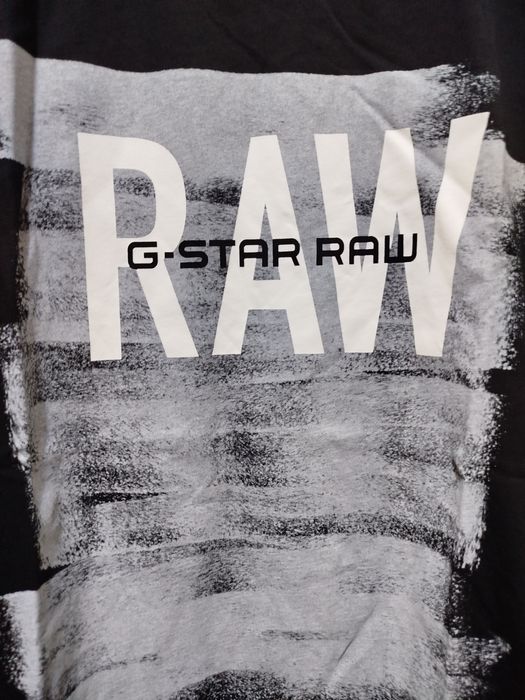 Оригинална тениска G-Star Raw Graphic 18 M , L нова мъжка черна