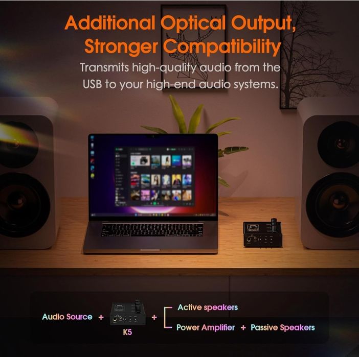 Дак/усилвател слушалки Douk K5