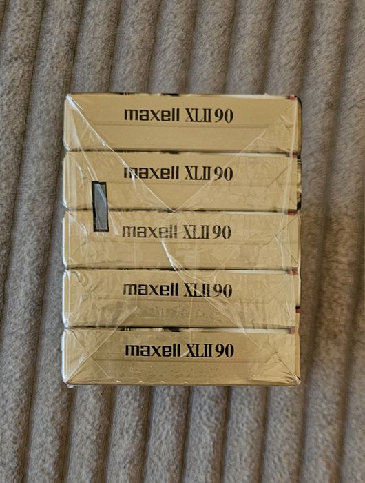 5 Casete Audio Maxell XLII 90 SUA