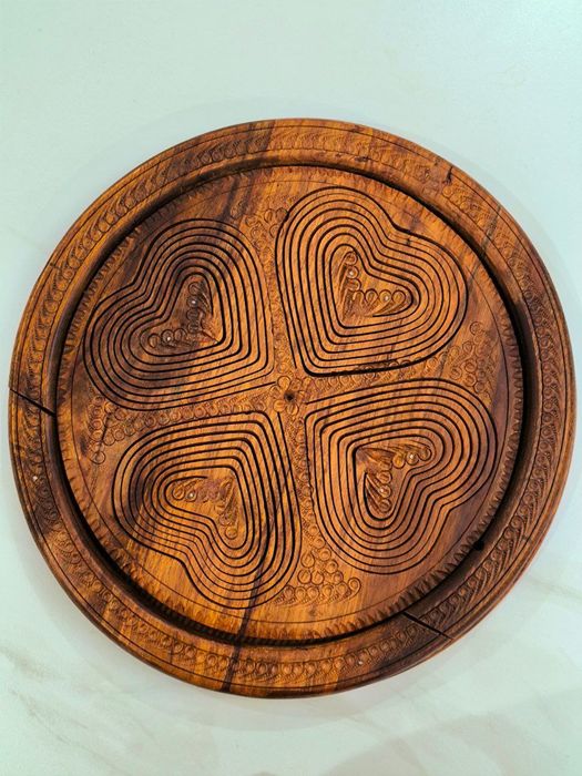 Складная деревянная корзина для сухофруктов, орехов или конфет