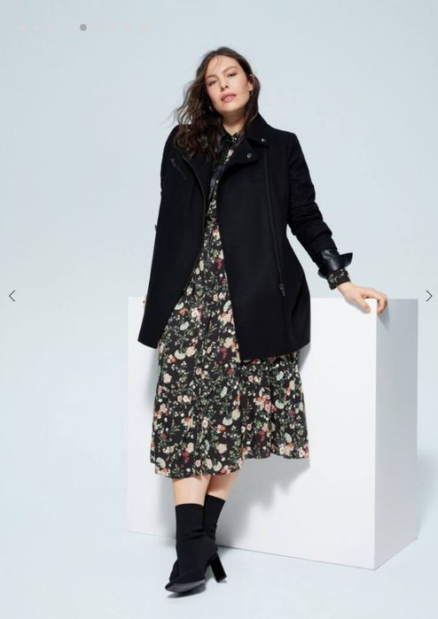 Палто Mango Violeta