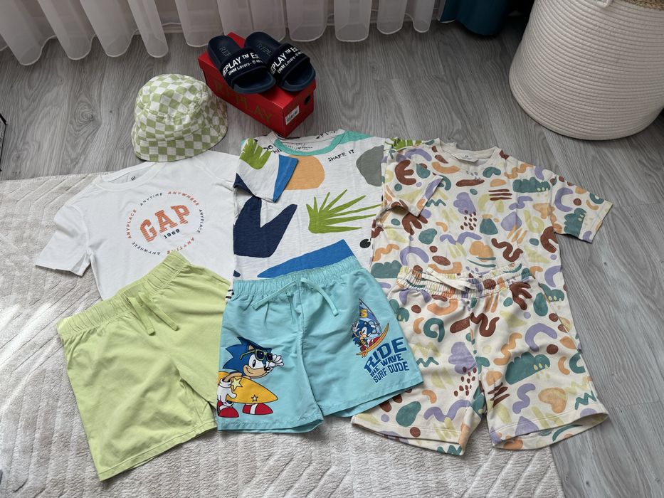 Летен лот за момче 6г+ чехли Replay