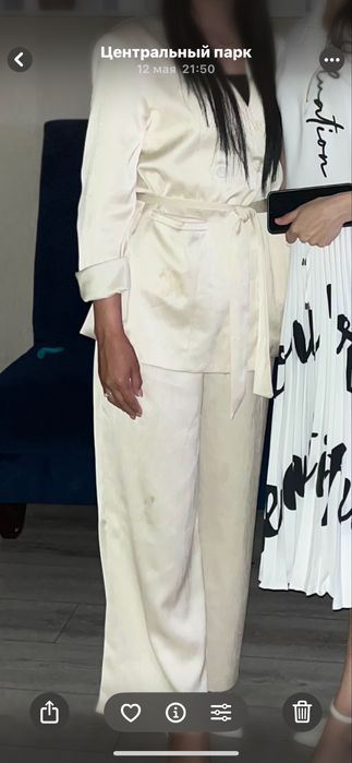 вечерний костюм с брюками