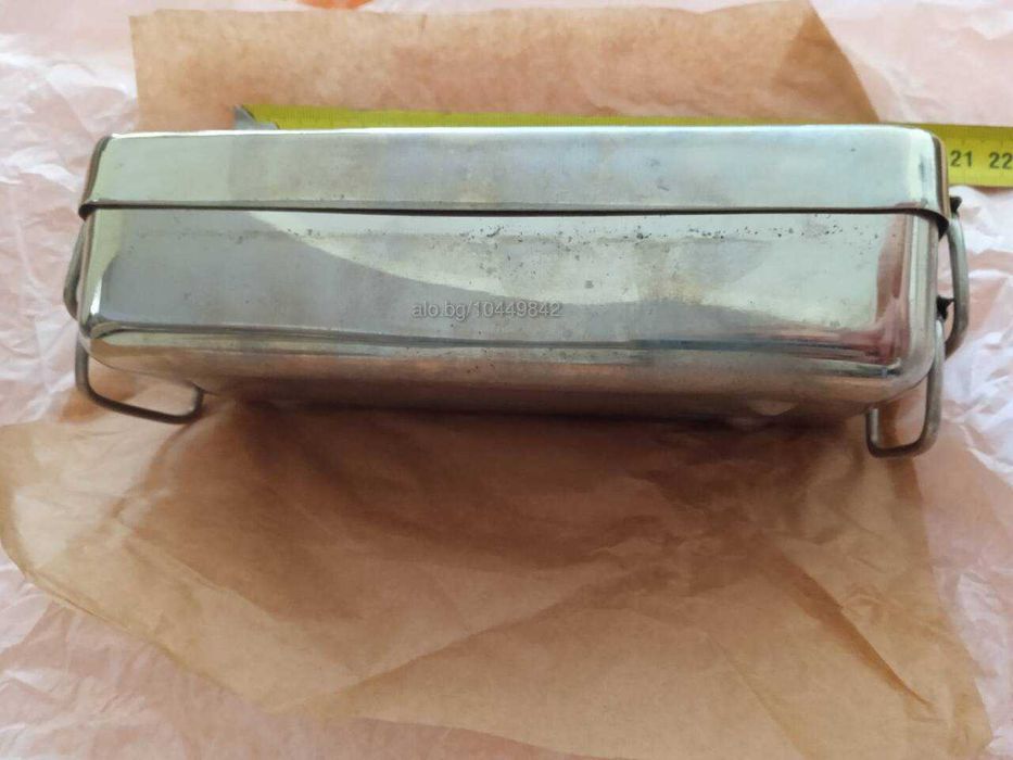 Кутия Контейнер за стерилизация мед 8,3*18,3*5 см