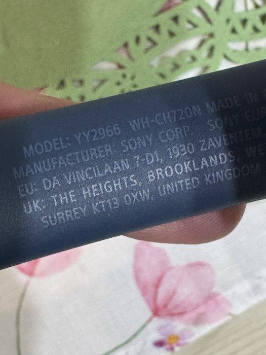 Casti bluetooth sony yy2966