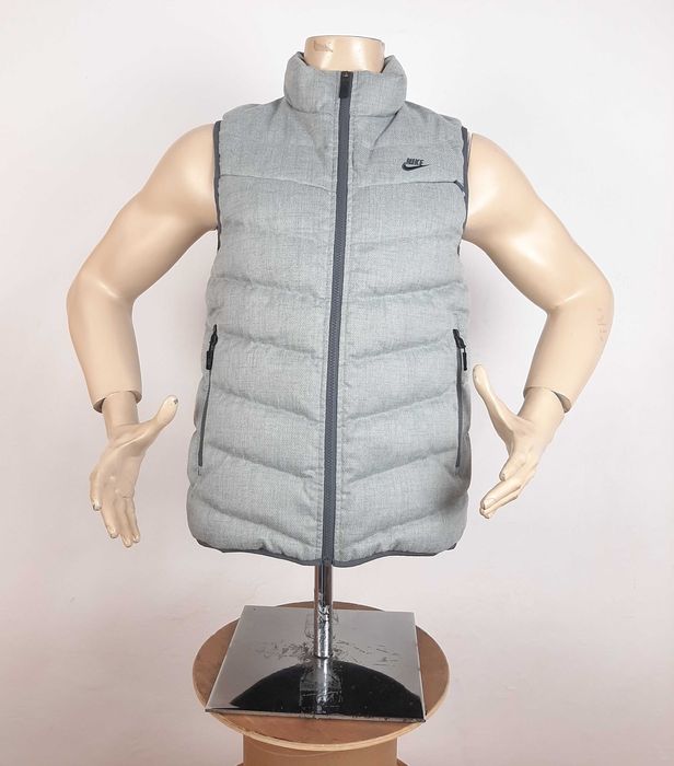 Nike Down Vest - Оригинален мъжки елек с пух размер S