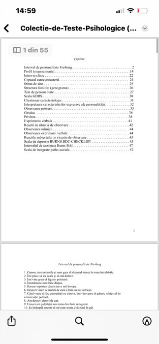 Testare psihologica(MAI/MAPN/ANP)