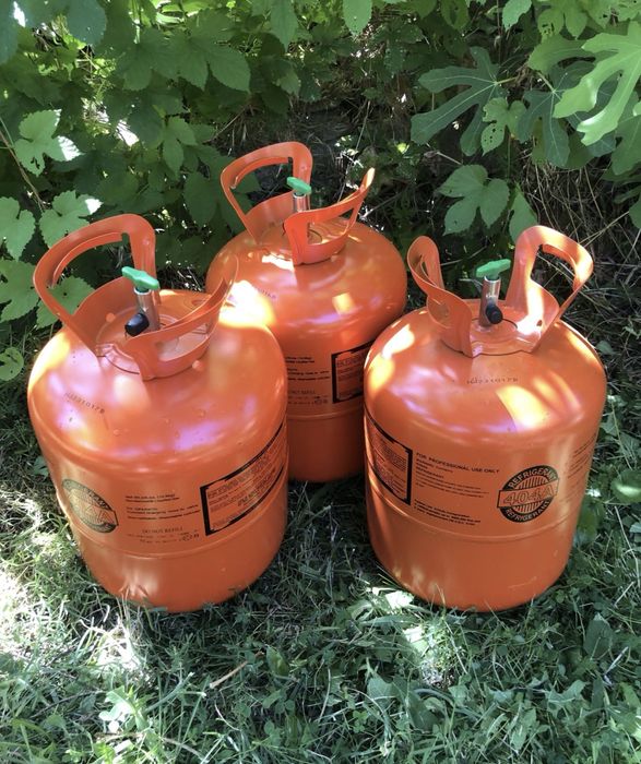 Бутилки за фрион и газ. Нови!