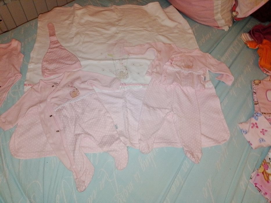 Лот за новородено- всичко необходимо 56,62,68 см