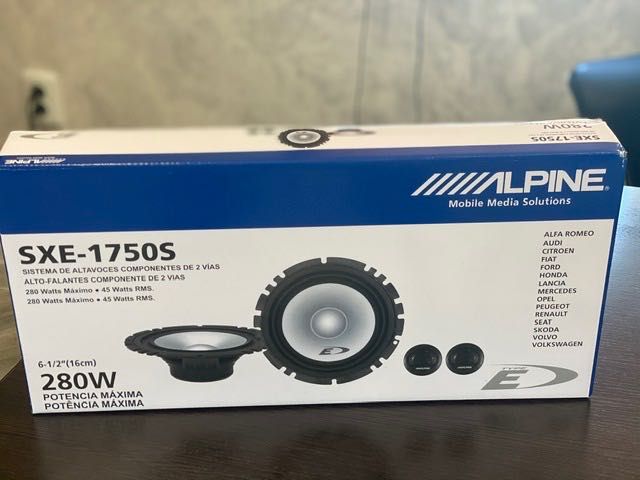 2-компонентная акустика  Alpine SXE-1750S