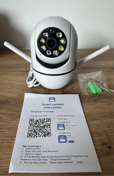 Camera de supraveghere rotativa WI-FI FULL HD