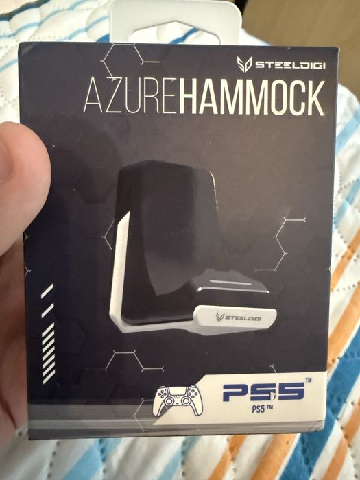 Докинг зарядна станция SteelDigi - Azure Hammock, бяла (PS5)