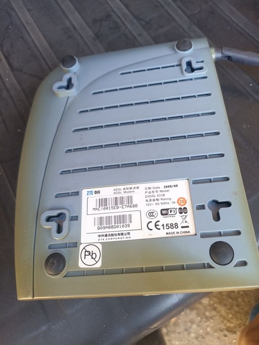 Zte zxdsl 531B ADSL модем