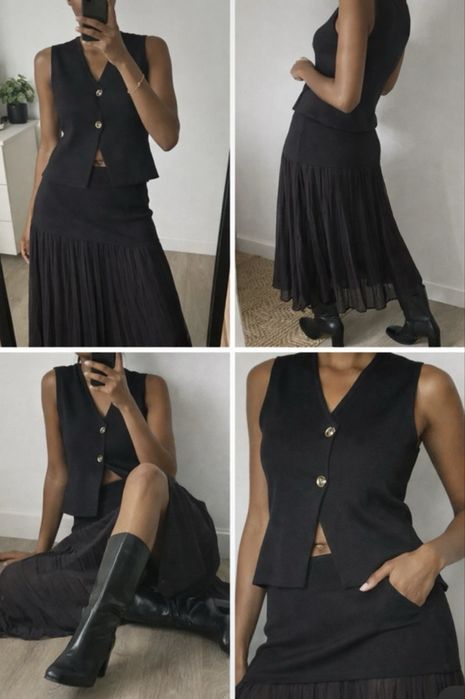 Set fusta si top  Zara