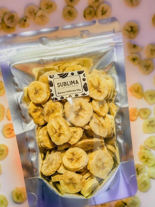 Banane crocante pentru copii – bestsellerul nostru