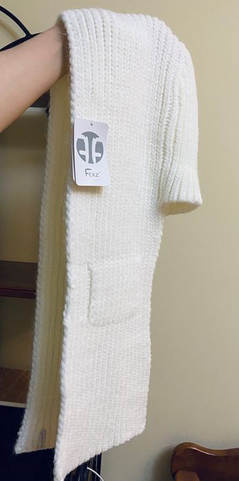 Капор + варежки с альпакой