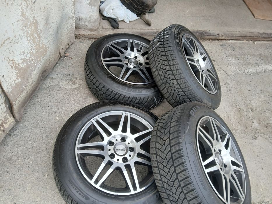 Set Jante 5 x 112 Audi anvelope 205 60 16