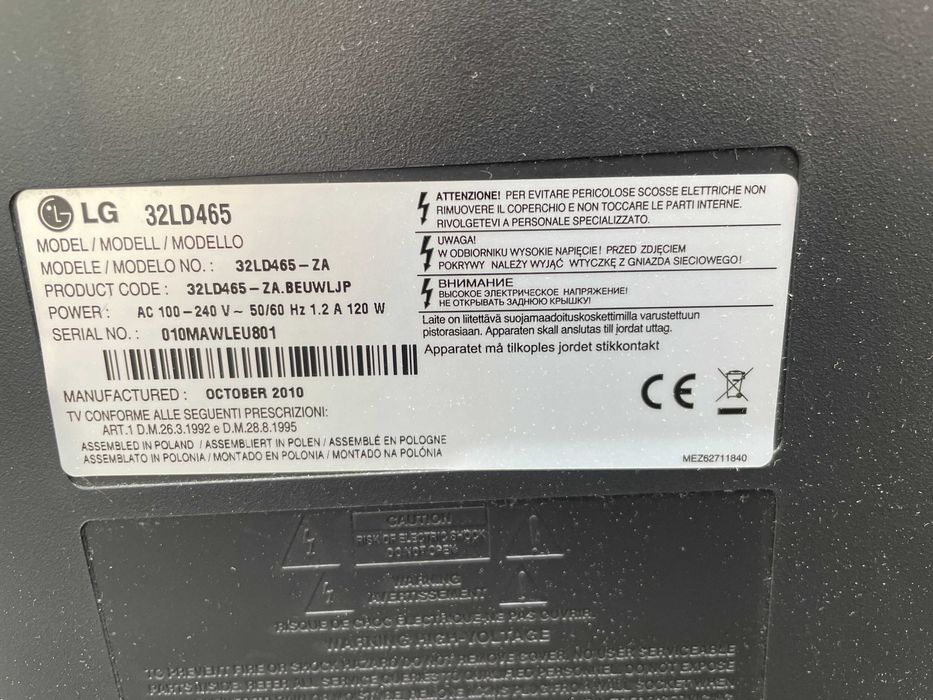 televizor lg defect model 32LD465 televizor lg defect televizor lg