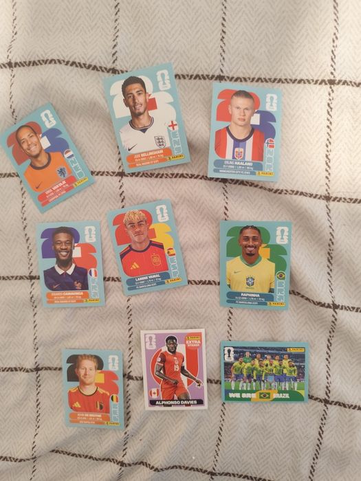 (Negociabil) Extra sticker Alphobso Davies, Lamine Yamal, Erling Haaland, Jude Bellingham