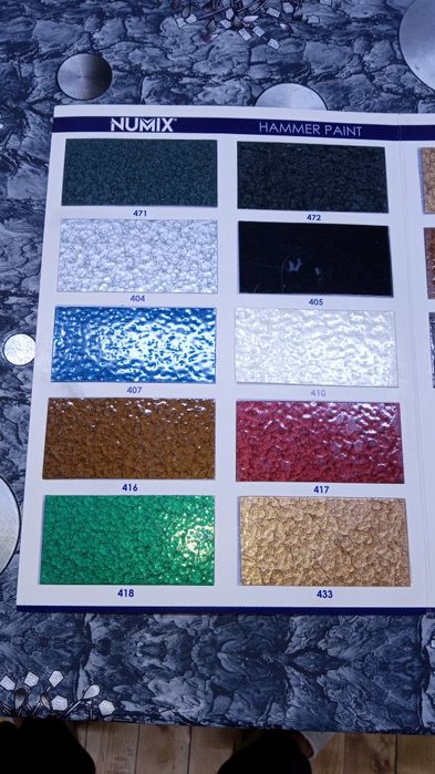 Краска все видов для авто двери