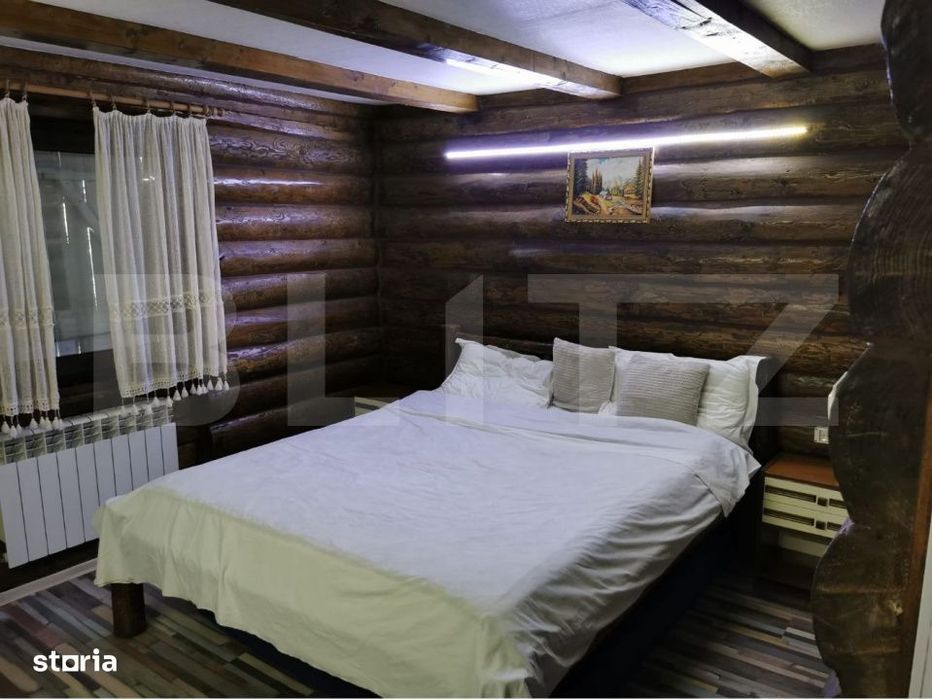 Cabana/Casa de vacanta in Molid, SV, 136 mp, teren cu 3300 mp, Iaz cu