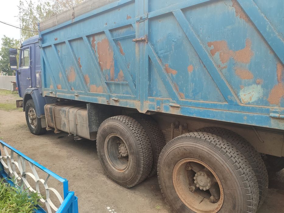Камаз с прицепом десятчик