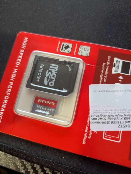Micro SD card Sony