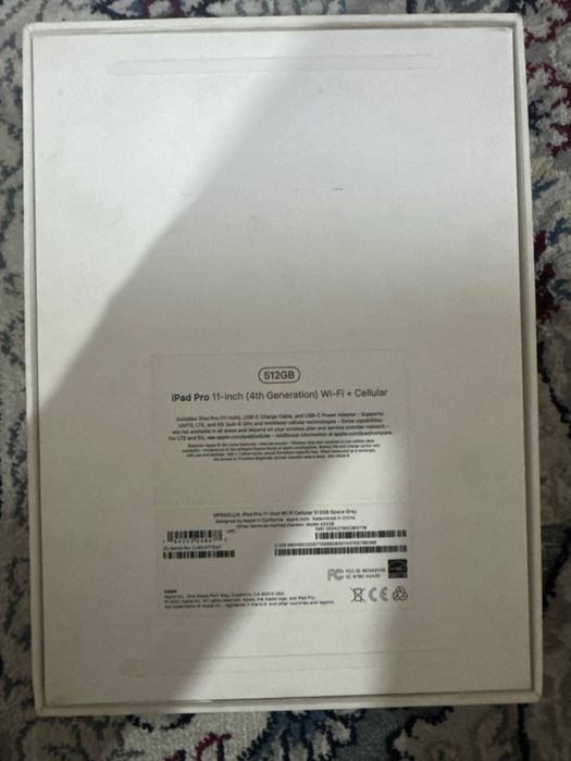 Ipad 11 PRO 11-inch 512gb (SIM!)