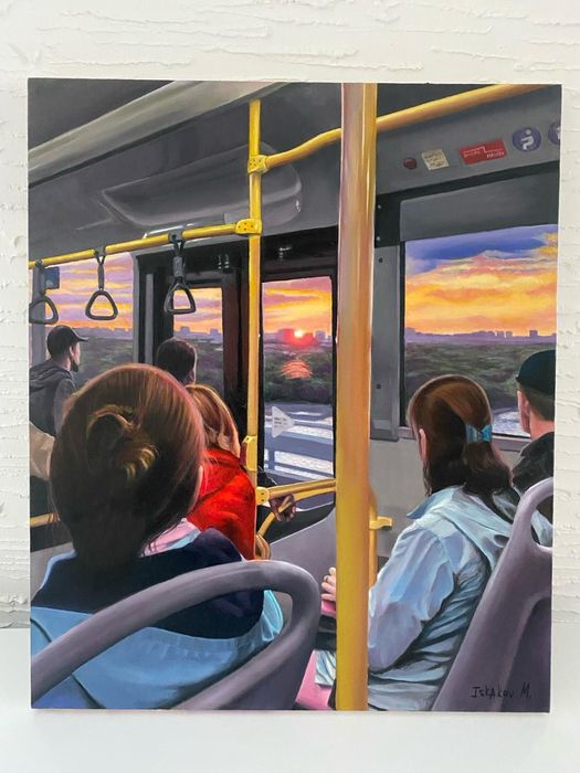 Продам картину "Утро", масло