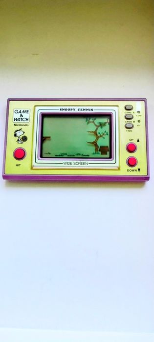 Nintendo Snoopy tenis 1982