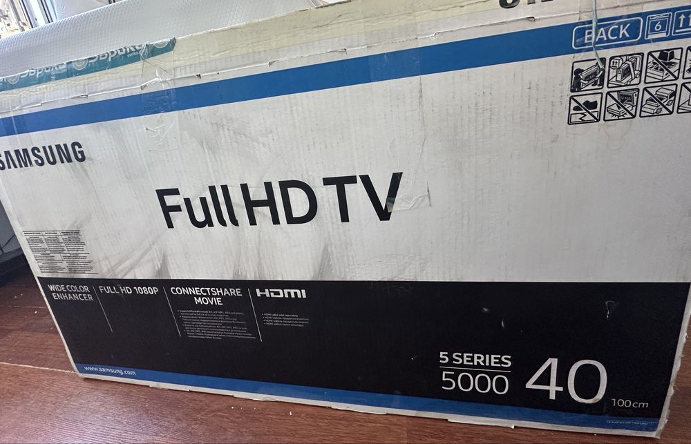 Телевизор Samsung 40” Full HD, 5 Series 5000
