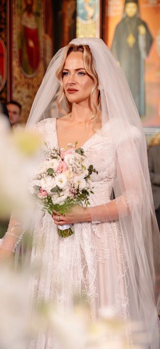 rochie de mireasa stil Boho