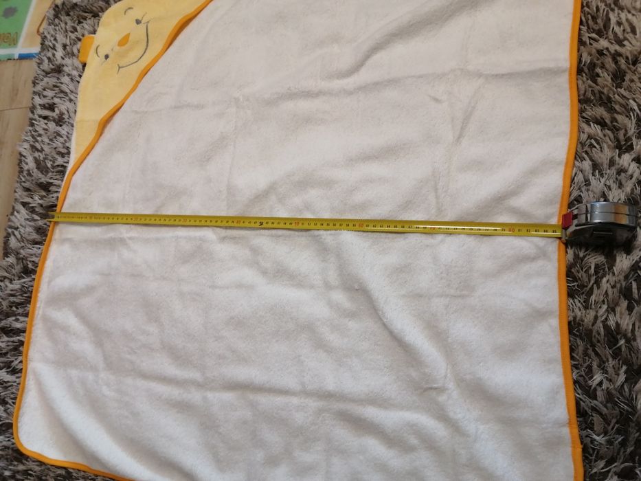 Нови бебешки (детски) хавлийки в тъмно синьо, в розово, бяло, жълто