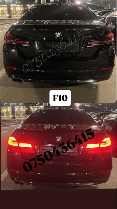 Triple BMW F10 Led Seria 5 Style G30 PlugPlay Fara Erori Stopuri Lampi