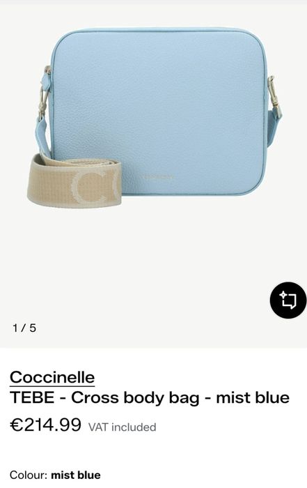 Vând geanta piele Coccinelle originala!