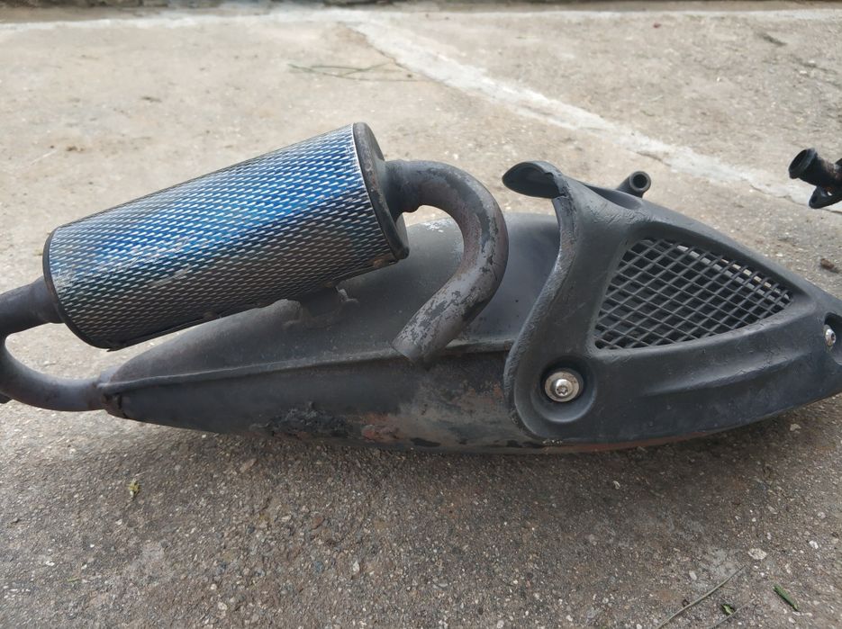 Ауспух двигател Пиаджо гърне