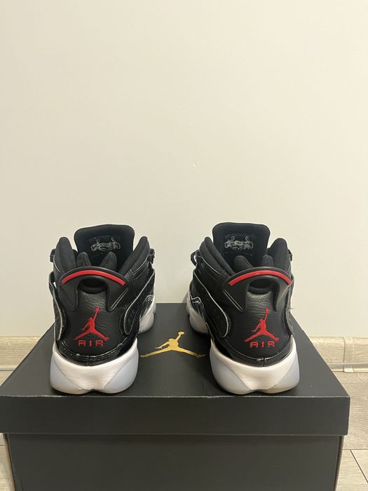 Jordan 6 Rings “Black/Gym Red/White”