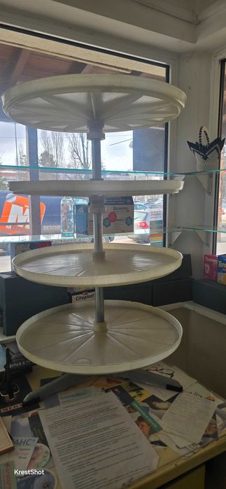 Стелажи за аптека - въртящи