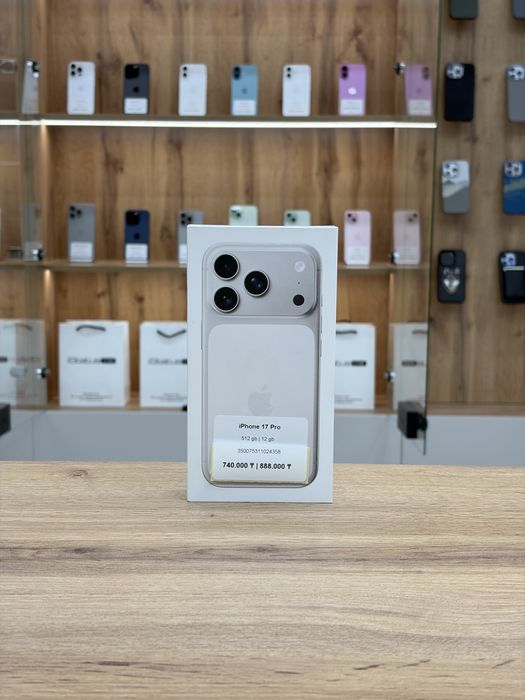 Новый iPhone 17 Pro 512 gb e sim | iStatus