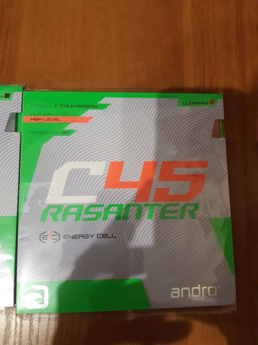 Професионални гуми за тенис на маса ANDRO