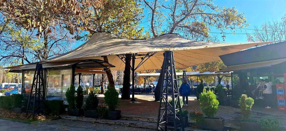 Тента - сенник за засенчване - 220 кв.м.