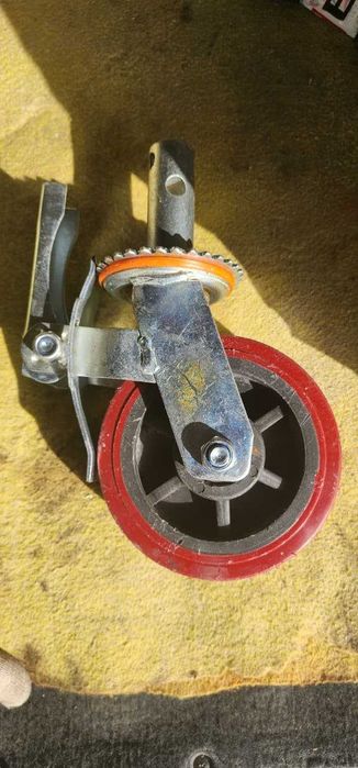 Колеса на леса с тормозом